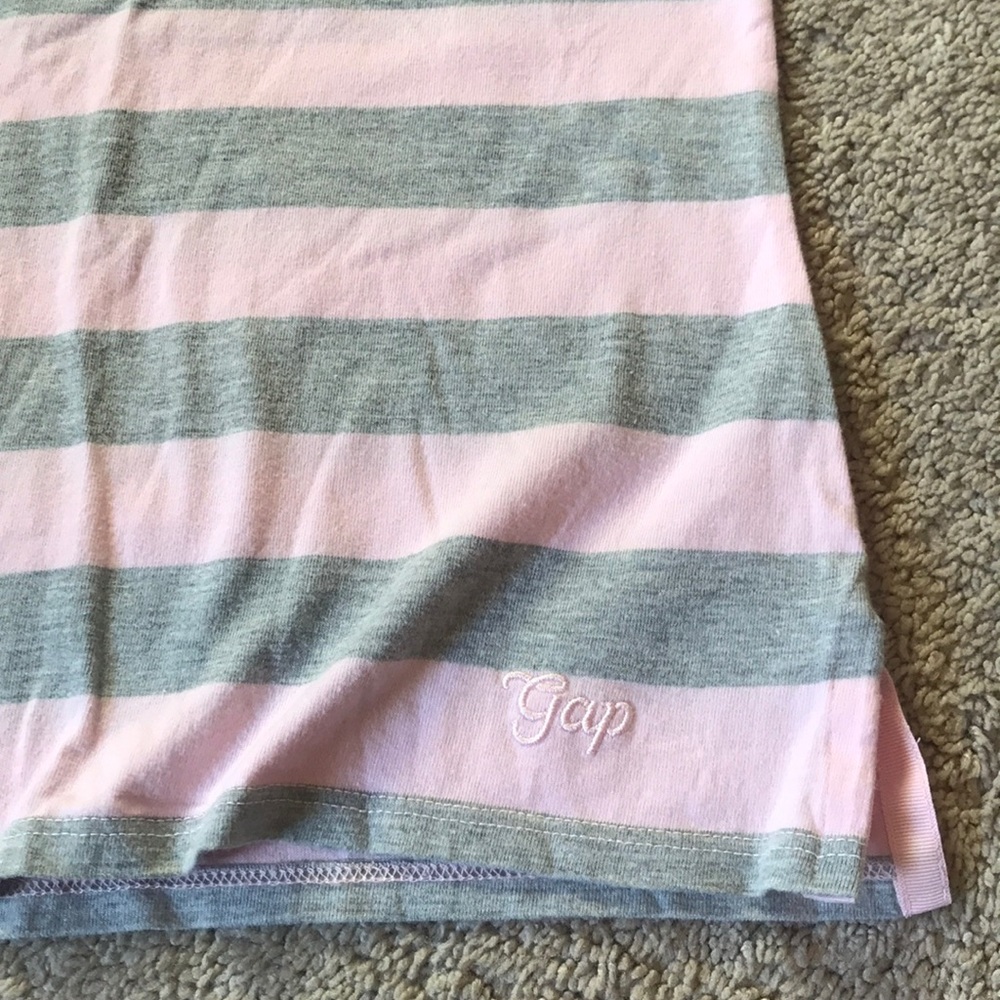 🛍 Girl’s GAP Short Sleeved Striped Polo - Picture 3 of 7